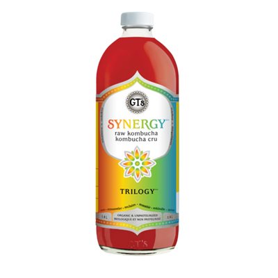 GT's Synergy Trilogy Boisson au Kombucha et Cru 1.4 L GT's Synergy Trilogy Boisson au Kombucha et Cru 1.4 L
