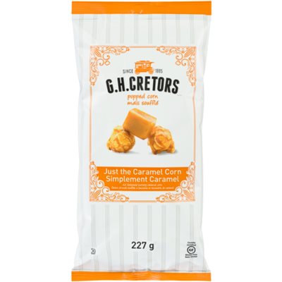 G.H. Cretors Mais Soufflé Simplement Caramel 227 g G.H. Cretors Mais Soufflé Simplement Caramel 227 g