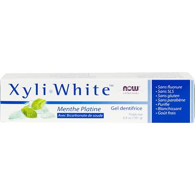Now Xyliwhite Platinum Mint TP / Gel w / Baking Soda 181g