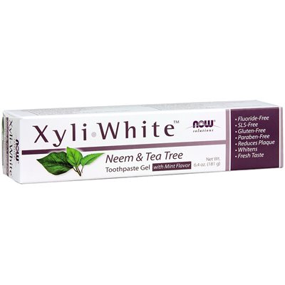 Now Xyliwhite Dentifrice Gel Margousier Arbre De The 181G Now Xyliwhite Dentifrice Gel Margousier Arbre De The 181G