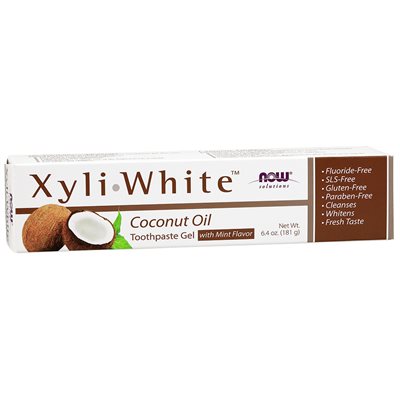 Now Xyliwhite Dentifrice Huile Coco 181G Now Xyliwhite Dentifrice Huile Coco 181G