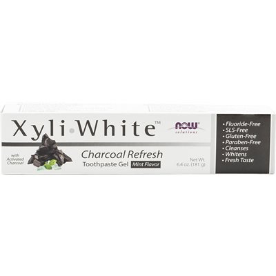 Now Xyliwhite Gel Dentifrice Charbon Menthe Now Xyliwhite Gel Dentifrice Charbon Menthe