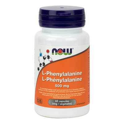Now L-Phenylalanine 500mg 60vcap 