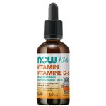 Now Kids Vitamine D-3 Gouttes Liquides 100iu pour Enfants