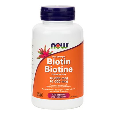 Now Biotine 10000Mcg 120Vcaps Now Biotine 10000Mcg 120Vcaps