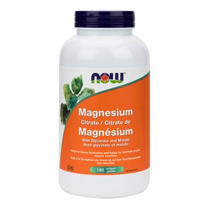 Magnesium Citrate / Glycinate / Malate 134mg 180gel