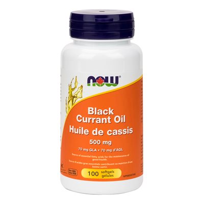 Now Huile De Cassis 500Mg 70mg d'AGL Now Huile De Cassis 500Mg 70mg d'AGL