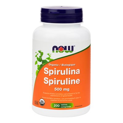 Now Spiruline Hawaienne 500Mg 200Comp Now Spiruline Hawaienne 500Mg 200Comp