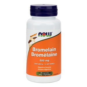 Now Bromelaine 500Mg 2400Ugd / G 60Vcaps