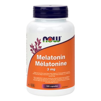 Now Melatonin 3mg 180vcap 