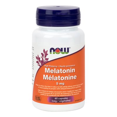 Now Melatonine 5Mg 60Vcaps Now Melatonine 5Mg 60Vcaps