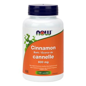 Now Ecorce De Cannelle 600Mg 120Caps