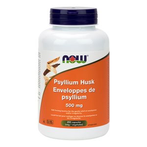 Psyllium Husk 500mg 200cap