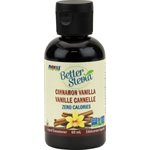 Now Stevia Liquid Extract (Cinnamon Vanilla) 60mL 
