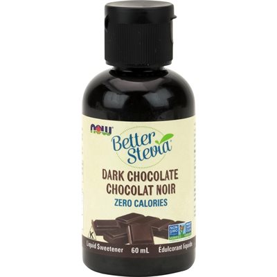 Now Stevia Liquide Choco Noir 60Ml Now Stevia Liquide Choco Noir 60Ml
