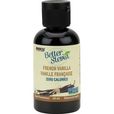 Now Stevia Liquid Extract (French Vanilla) 60mL 