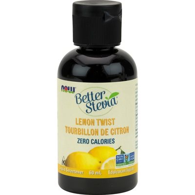 Now Stevia Liq. Tourb Citron 60Ml