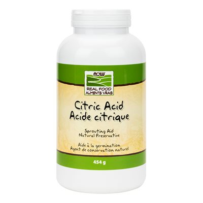 Now Acide Citrique 454G Now Acide Citrique 454G