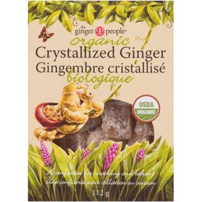 The Ginger People Gingembre Cristallisé Biologique 112 g The Ginger People Gingembre Cristallisé Biologique 112 g