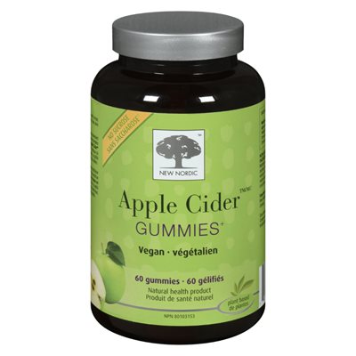 New Nordic Apple Cider Vegan Gummies 60Un