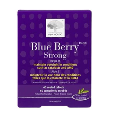 New Nordic Blue Berry Strong 60Un