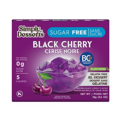 Simply Dessert Black Cherry Jello Dessert 18g