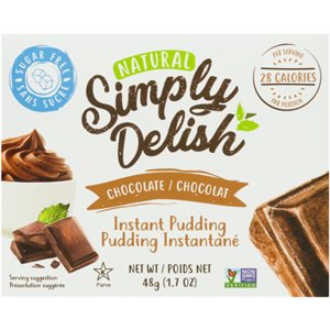 Simply Delish Instant Pudding Chocolate 48 g