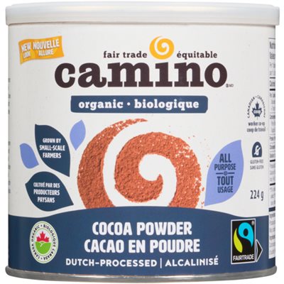 Camino Cacao en Poudre Alcalinisé Biologique 224 g Camino Cacao en Poudre Alcalinisé Biologique 224 g