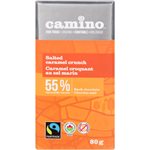 Camino Organic Dark Chocolate Salted Caramel Crunch 80 g  Camino Organic Dark Chocolate Salted Caramel Crunch 80 g