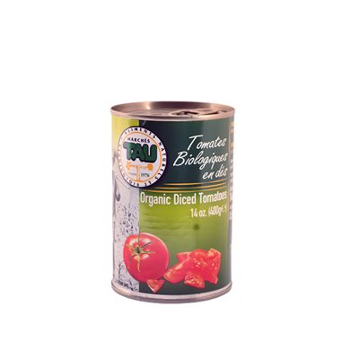 Tau Tomates En Dés Bio 400G Tau Tomates En Dés Bio 400G