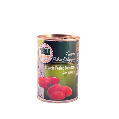 Tau Tomates Entiéres Pelée Bio 400G Tau Tomates Entiéres Pelée Bio 400G