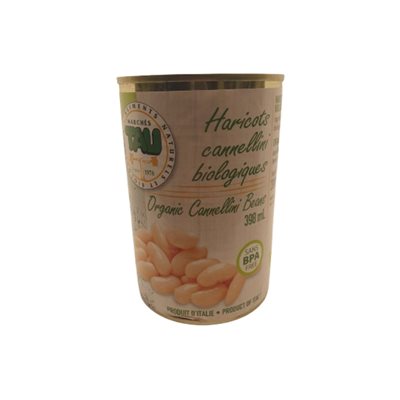 Tau Haricots Blancs Cannellini Biologiques 400Ml Tau Haricots Blancs Cannellini Biologiques 400Ml