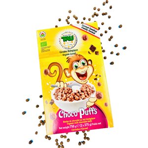 Tau Choco puffs céréales biologique 750g