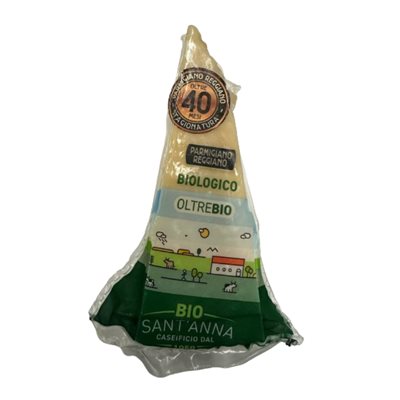 BIO SANT'ANNA FROMAGE PARMIGIANO REGGIANO BIOLOGIQUE ÂGÉ 40 MOIS 250g BIO SANT'ANNA FROMAGE PARMIGIANO REGGIANO BIOLOGIQUE ÂGÉ 40 MOIS 250g
