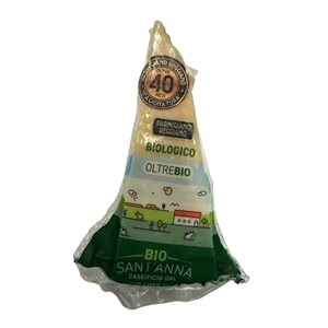  BIO SANT'ANNA FROMAGE PARMIGIANO REGGIANO BIOLOGIQUE ÂGÉ 40 MOIS 250g