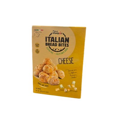 Piazza Montello BOUCHÉES DE PAIN ITALIEN AU FROMAGE 200GR Piazza Montello BOUCHÉES DE PAIN ITALIEN AU FROMAGE 200GR