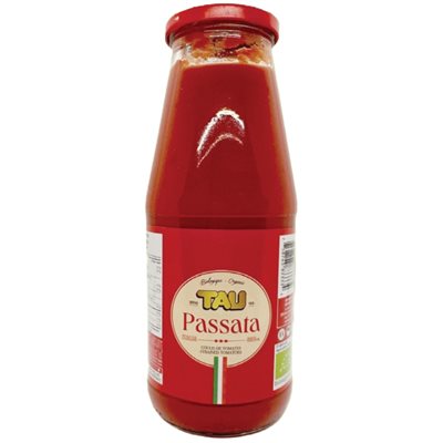 Tau Organic Passata - Strained Tomatoes 690G