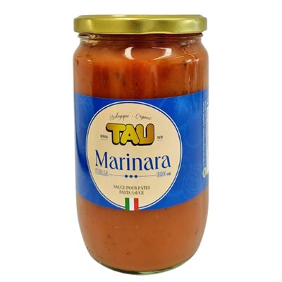 Tau Sauce Marinara Biologique 680Ml Tau Sauce Marinara Biologique 680Ml