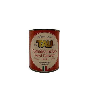 Tau Tomates Pelées Biologique 798Ml Tau Tomates Pelées Biologique 798Ml