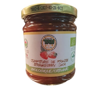 Tau Organic Strawberry Jam 230G