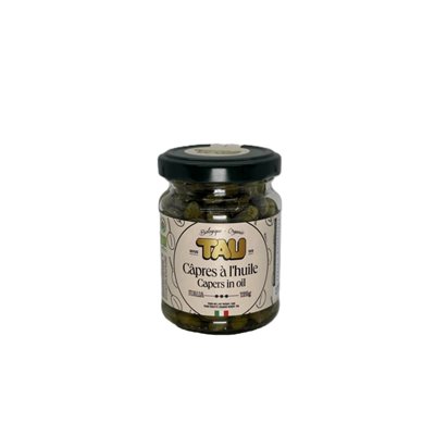 Tau - Câpres À L'Huile Biologiques 120G