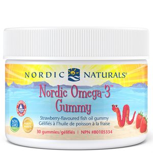 NORDIC NATURALS Omega-3 Gummy Worm 30un