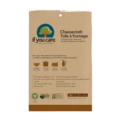 If You Care Cheesecloth 1.67sq meters / 2 square yards