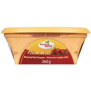 Fontaine Sante Hummus Roasted Red Pepper 260 g