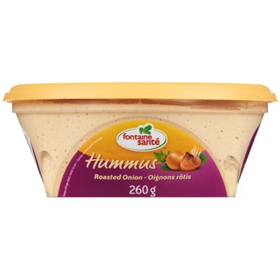 Fontaine Santé Hummus Oignons Rôtis 260 g Fontaine Santé Hummus Oignons Rôtis 260 g
