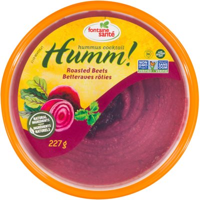Fontaine Sante Humm! Hummus Cocktail Roasted Beets 227 g