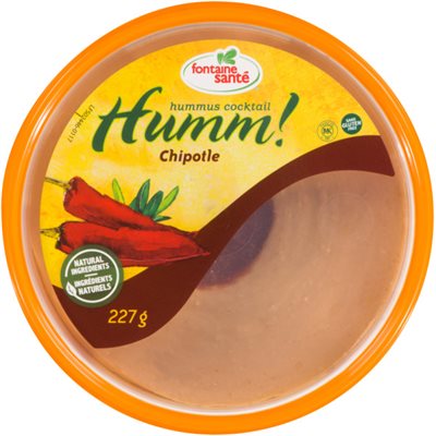 Fontaine Santé Humm! Hummus Cocktail Chipotle 227 g Fontaine Santé Humm! Hummus Cocktail Chipotle 227 g
