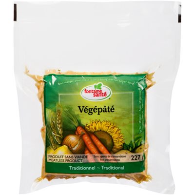 Fontaine Santé Végépâté Traditionnel 227 g Fontaine Santé Végépâté Traditionnel 227 g