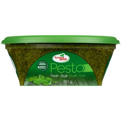 Fontaine Santé Pesto Baslic Frais 180 g Fontaine Santé Pesto Baslic Frais 180 g