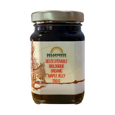 Ferme Delapointe Gelée D'érable Bio 250G Ferme Delapointe Gelée D'érable Bio 250G